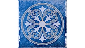 National Pool Tile Boardwalk 6x6 Deco | Ocean | BDW-OCEAN DECO