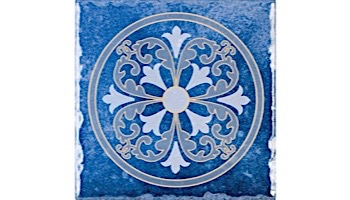 National Pool Tile Boardwalk 6x6 Deco | Ocean | BDW-OCEAN DECO