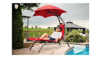 Vivere The Original Dream Lounger | Cherry Red | DRMLG-CR
