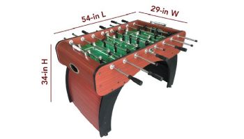 Hathaway Contemporary 54-In Foosball Table | NG1030F BG1030F