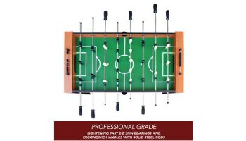 Hathaway Hurricane 54-In Foosball Table | Light Cherry | NG1033F BG1033F