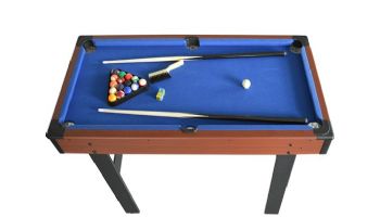 Hathaway Triad Pool Table 48-In 3-In-1 Multi Game | NG1131M BG1131M