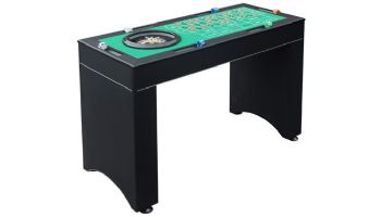 Hathaway Monte Carlo 48-In Roulette Table 4-in-1 Casino Multi-Game Set | Black | NG1136M BG1136M