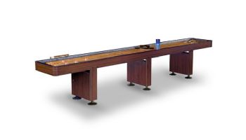 Hathaway Challenger 14-Foot Shuffleboard Table | Walnut Finish | NG1218 BG1218