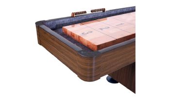Hathaway Challenger 14-Foot Shuffleboard Table | Walnut Finish | NG1218 BG1218