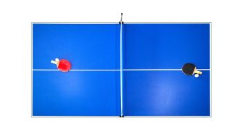 Hathaway Newport 7-ft Pool Table Combo Set with Benches | Light Oak with Red Felt | NG2535P BG2535P