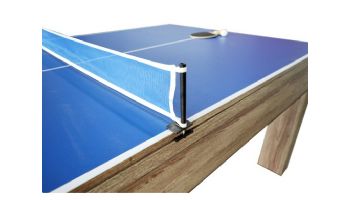 Hathaway Newport 7-ft Pool Table Combo Set with Benches | Light Oak with Red Felt | NG2535P BG2535P