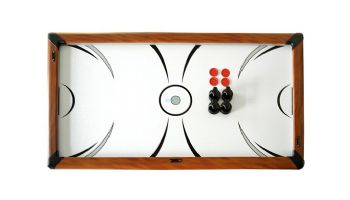 Hathaway Sherwood 7-Ft. Air Hockey Table Combo Set with Benches | NG2422H BG2422H