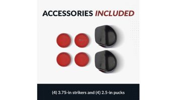 Hathaway Silverstreak 6-Foot Air Hockey Table with LED Scoring | NG1029H BG1029H
