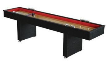 Hathaway Avenger 9-Ft. Shuffleboard Table | Black Finish | NG1203 BG1203