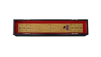 Hathaway Avenger 9-Ft. Shuffleboard Table | Black Finish | NG1203 BG1203