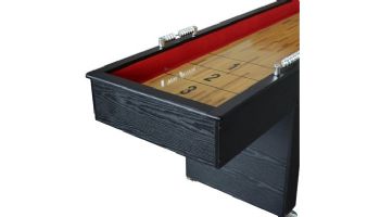 Hathaway Avenger 9-Ft. Shuffleboard Table | Black Finish | NG1203 BG1203