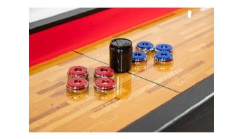 Hathaway Avenger 9-Ft. Shuffleboard Table | Black Finish | NG1203 BG1203