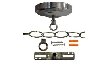 Hathaway 3-Shades Billiard Light | Soft Brushed Stainless Steel | NG2577 BG2577