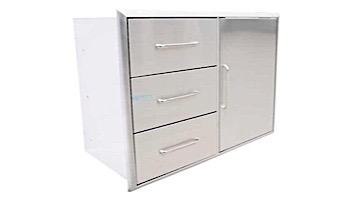 SABER Triple Drawer And Door Combo | K00AA3214