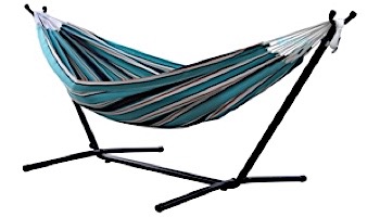 Vivere Sumbrella Hammock with Stand | 9-Foot Sand | C9SUNS