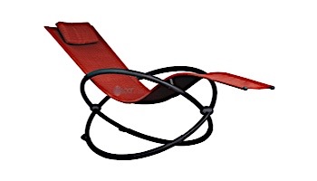 Vivere Orbital Lounger | Cherry Red | ORBL1-CR