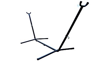 Vivere Universal Hammock Stand | 9-Foot Charcoal Steel | UHS9-CHA