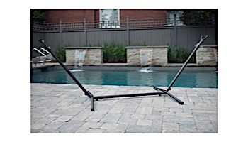 Vivere Universal Hammock Stand | 9-Foot Charcoal Steel | UHS9-CHA