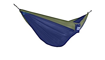 Vivere Double Parachute Hammock | Navy-Olive | PAR21