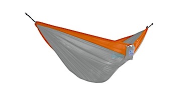 Vivere Double Parachute Hammock | Grey-Orange | PAR26