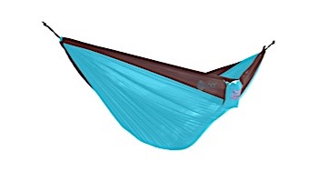 Vivere Double Parachute Hammock | Chocolate-Turquoise | PAR27
