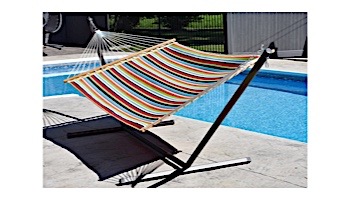 Vivere Double Sunbrella Quilted Hammock | Carousel Confetti | SUN207