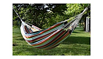 Vivere Double Brazilian Sunbrella Hammock | Carousel Confetti | BZSUN07