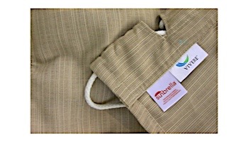 Vivere Double Brazilian Sunbrella Hammock | Sand | BZSUN11