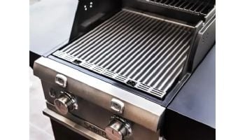 SABER Deluxe Black 2-Burner Free Standing Propane Gas Grill | R33CC1017