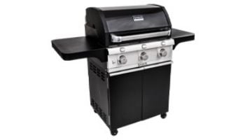 SABER Deluxe Black  3-Burner  Free Standing Grill