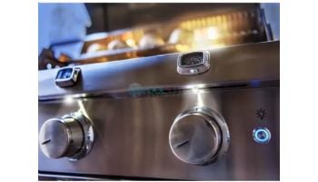 SABER Elite 3-Burner Stainless Steel Free Standing Propane Gas Cart Grill with Cover | R50SC1417