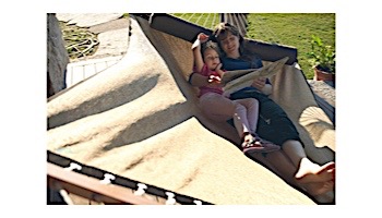 Vivere Double Poolside Hammock | Taupe | POOL24