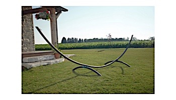 Vivere Arc Hammock Stand | 15-Foot Black Steel | 15ARCS-BLK