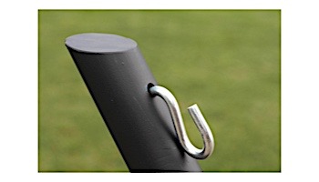 Vivere Arc Hammock Stand | 15-Foot Black Steel | 15ARCS-BLK