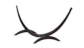 Vivere Arc Hammock Stand | 15-Foot Wicker Rattan | 15ARCR