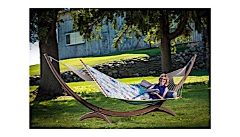 Vivere Arc Hammock Stand | 15-Foot Wicker Rattan | 15ARCR