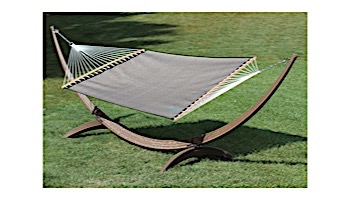 Vivere Arc Hammock Stand | 15-Foot Wicker Rattan | 15ARCR