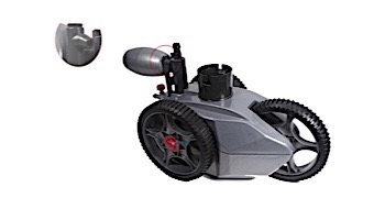 Red Leopard Mercury Pressure Pool Cleaner | Includes Head & Hoses | 60001
