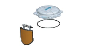 Custom Molded Check Valve Flapper Assembly With Cover | 25830-704-800