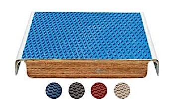 SR Smith TrueTread Series Diving Board | 6' White with Blue Top Tread | 66-209-576S2B