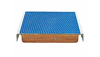 SR Smith TrueTread Series Diving Board | 8' White with Blue Top Tread | 66-209-578S2B