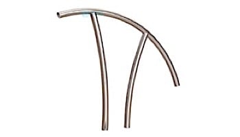 SR Smith Artisan Series Hand Rail Single | .065 Thickness Powder Coated Taupe 1.90" OD | ART-1001S-TP