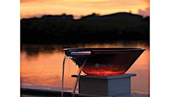 Pentair MagicBowl Water Effects Fountain Bowl without Light Niche | Round Copper | 590160