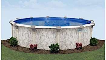 CaliMar® Sierra Nevada 16' Round Above Ground Pool | Basic Package 52" Wall | 163161
