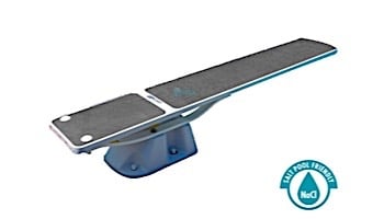 SR Smith Salt Pool Jump System with TrueTread Board Complete | 6' White with Gray Top Tread | 68-207-5762G