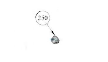 Aqua Products Plastic Bushing Black Notched | 2613
