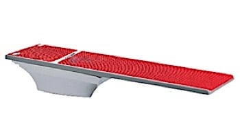 SR Smith Flyte-Deck II Stand With TrueTread Board Complete | 6' Radiant White with Red Top Tread | 68-207-7362R