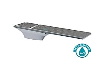 SR Smith Flyte-Deck II Stand with TrueTread Board Complete | 8' Radiant White with Gray Top Tread | 68-207-7382G