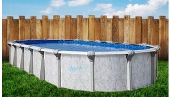 Sierra Nevada 12' x 24' Oval Above Ground Pool | Basic Package 52" Wall | 163318
